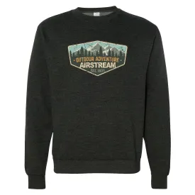 Airstream 1931 Outdoor Adventure Badge Crew Neck Sweatshirt