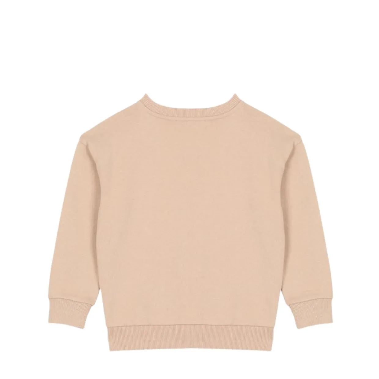 Balmain Kids Beige Logo Sweatshirt