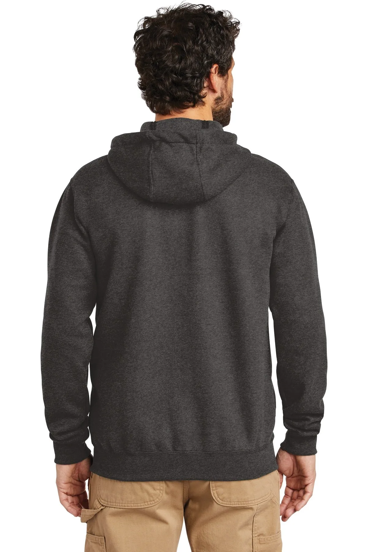 Carhartt Men's Midweight Hooded Zip-Front Sweatshirt CTK122