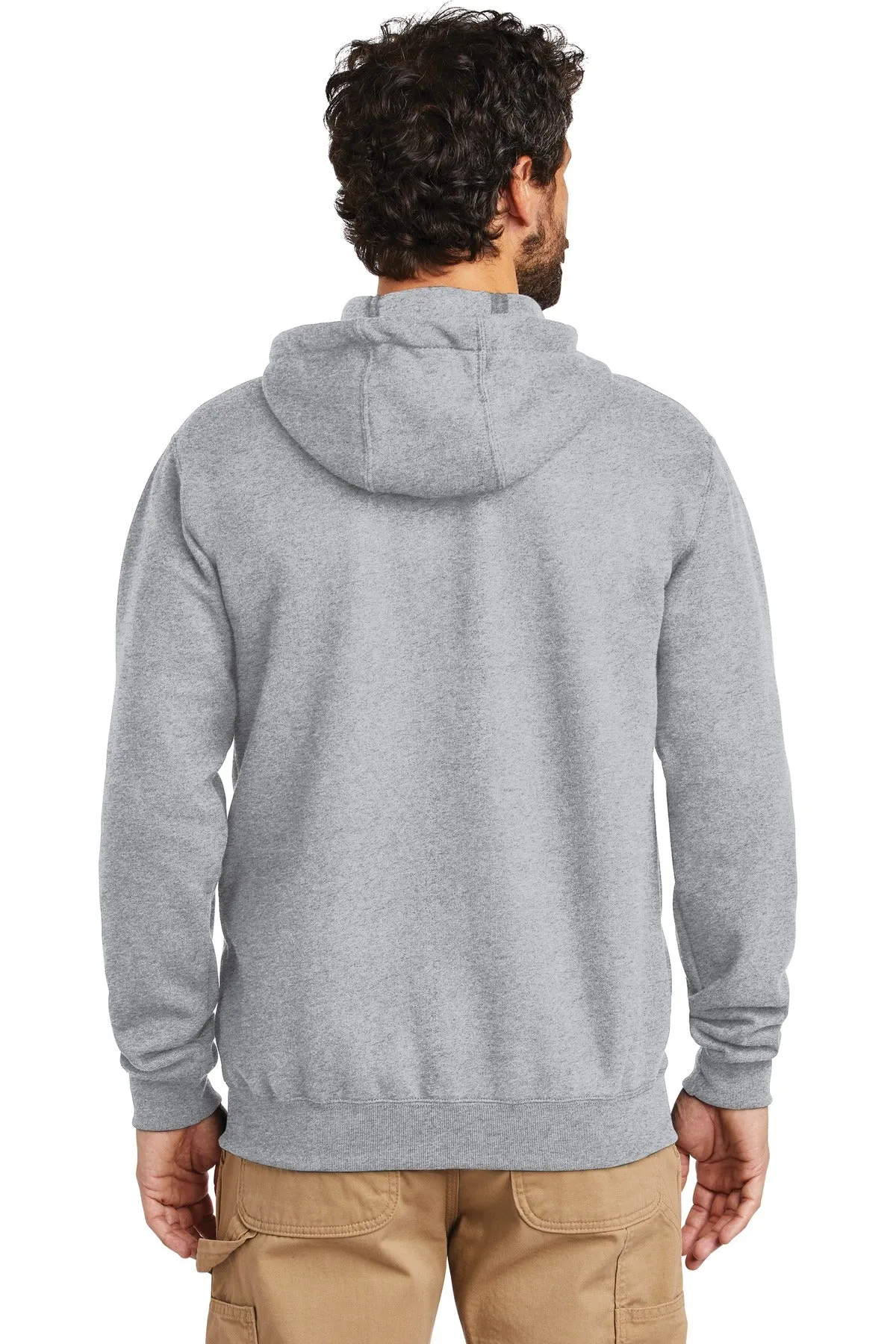 Carhartt Men's Midweight Hooded Zip-Front Sweatshirt CTK122