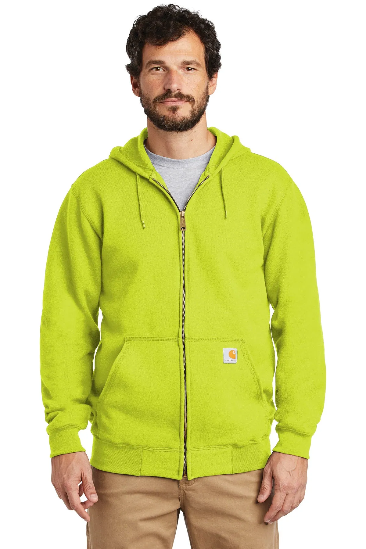 Carhartt Men's Midweight Hooded Zip-Front Sweatshirt CTK122