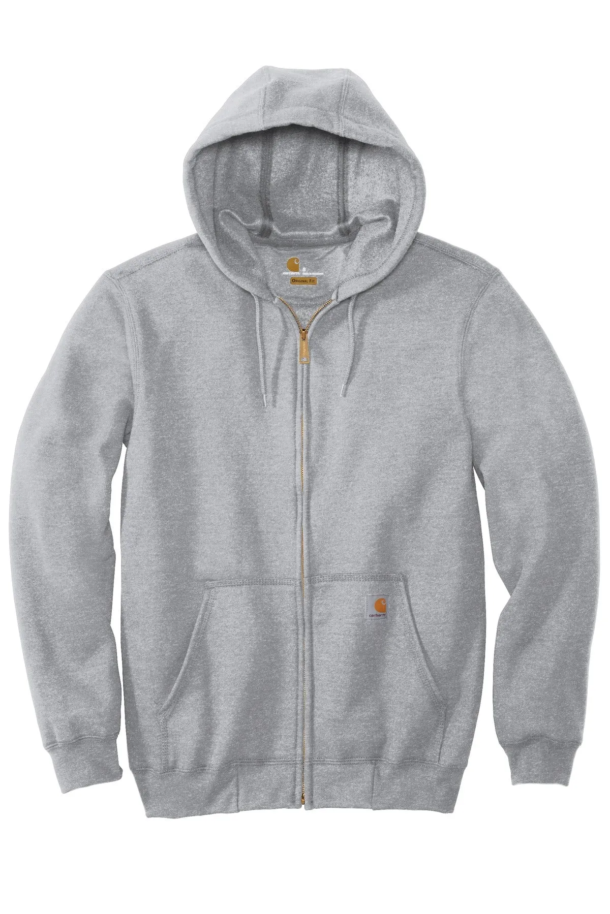 Carhartt Men's Midweight Hooded Zip-Front Sweatshirt CTK122