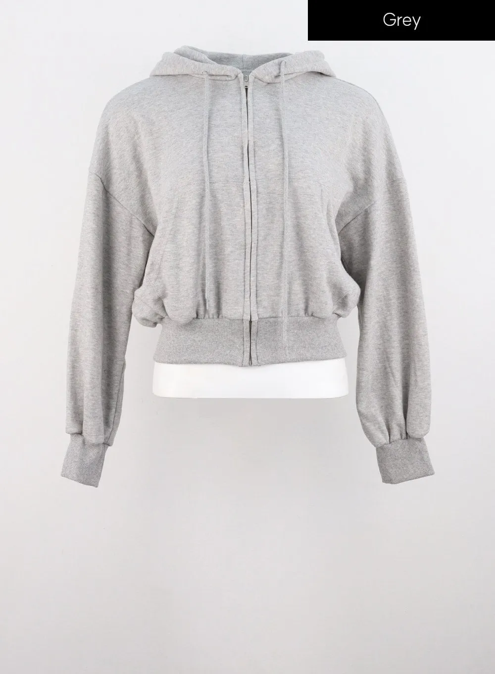 Crop Hooded Zip Up IS307