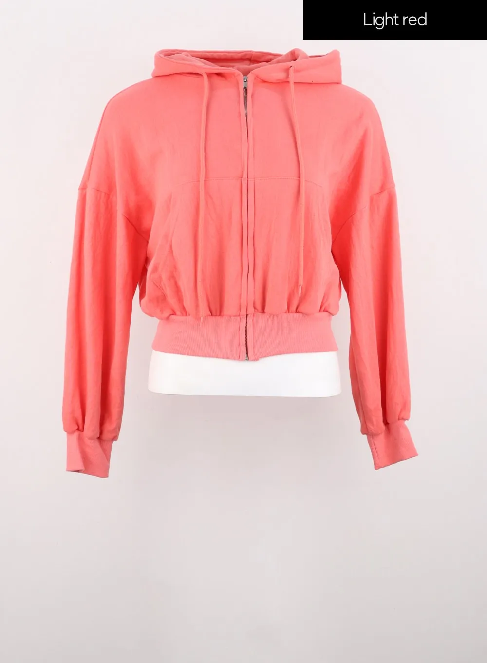 Crop Hooded Zip Up IS307
