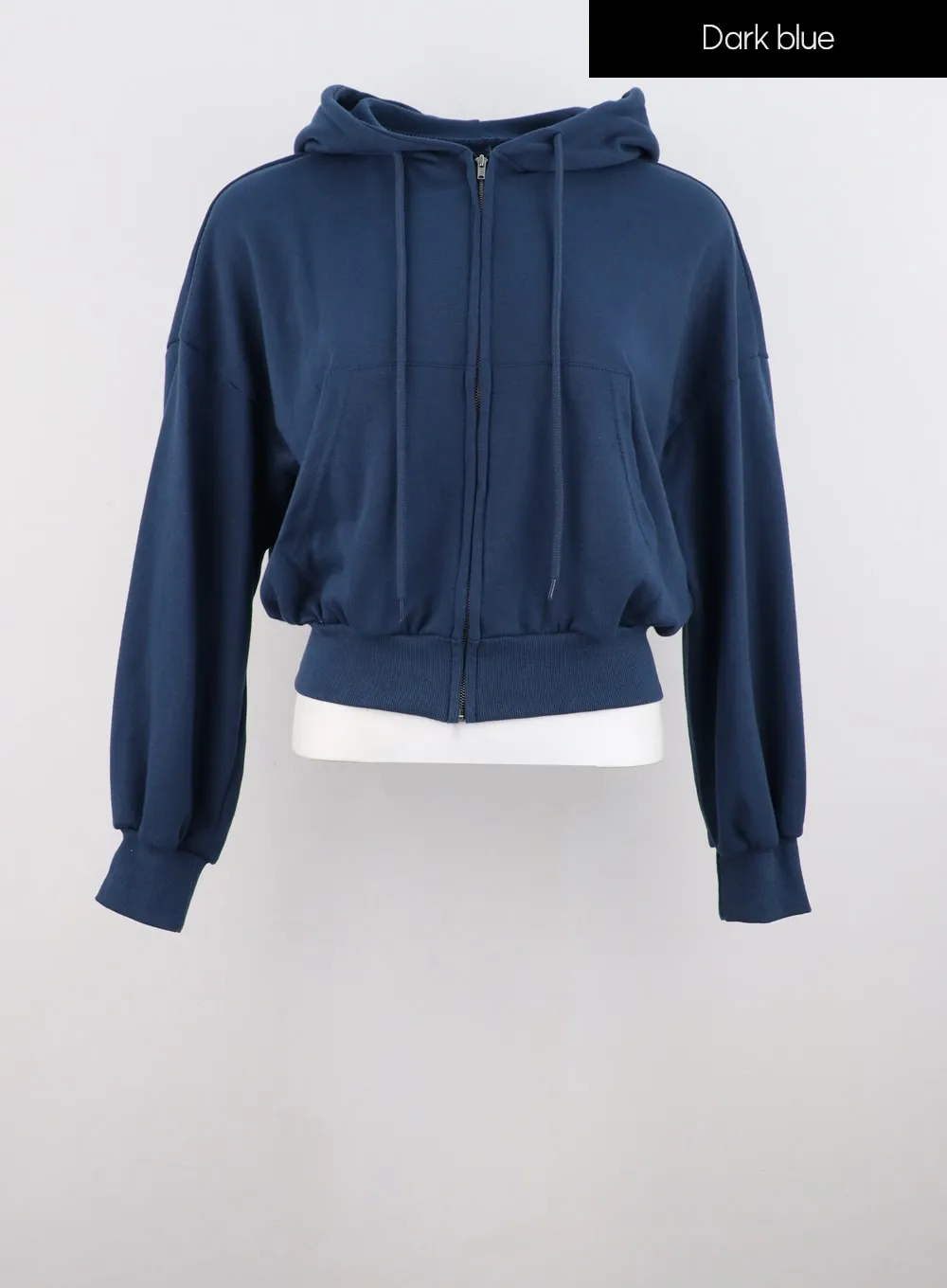 Crop Hooded Zip Up IS307