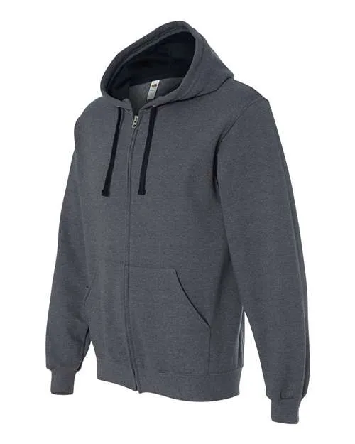 Fruit of the Loom Softspun® Hooded Full-Zip Sweatshirt