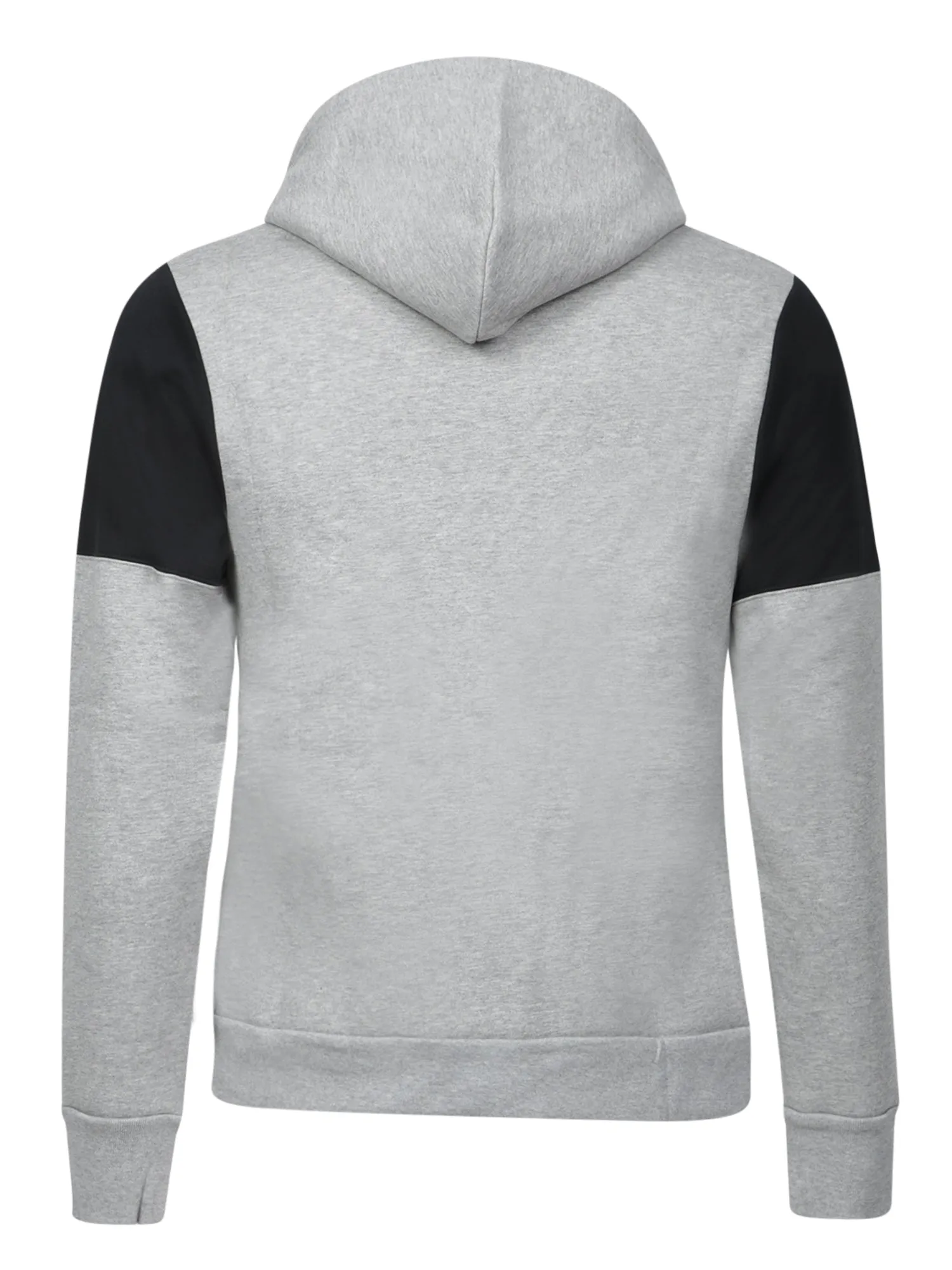 Grey and Black Sporty Hoodie