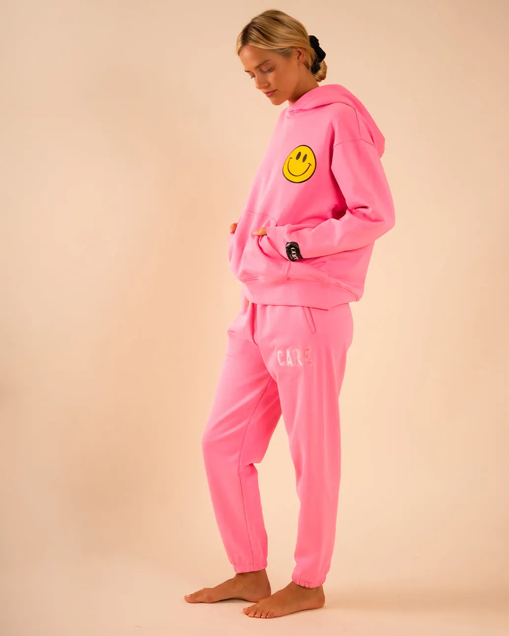 Hendrix Hoodie 100 Things Happy Pink