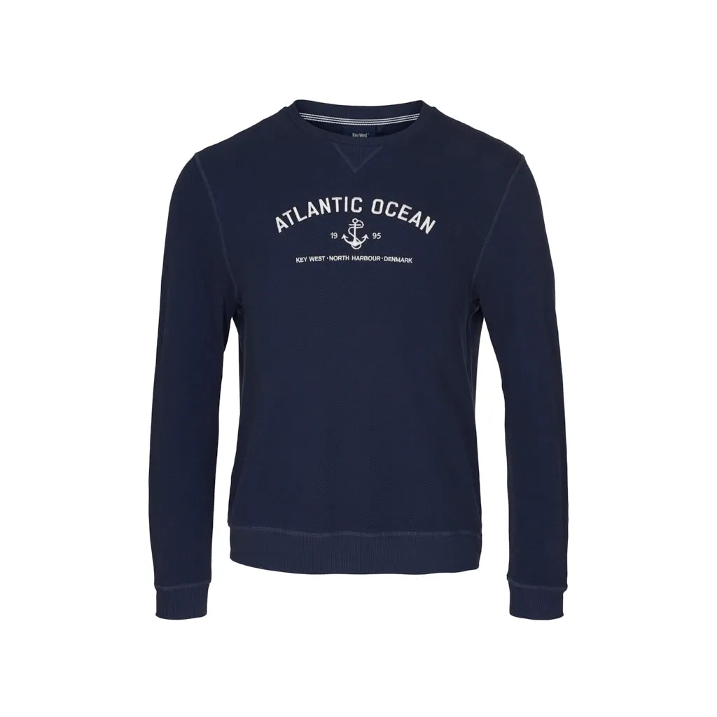 Johnson Long Sleeve Sweatshirt - SR Navy