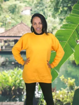 Men and Women's Fleece Crewneck Sweatshirt with various designs