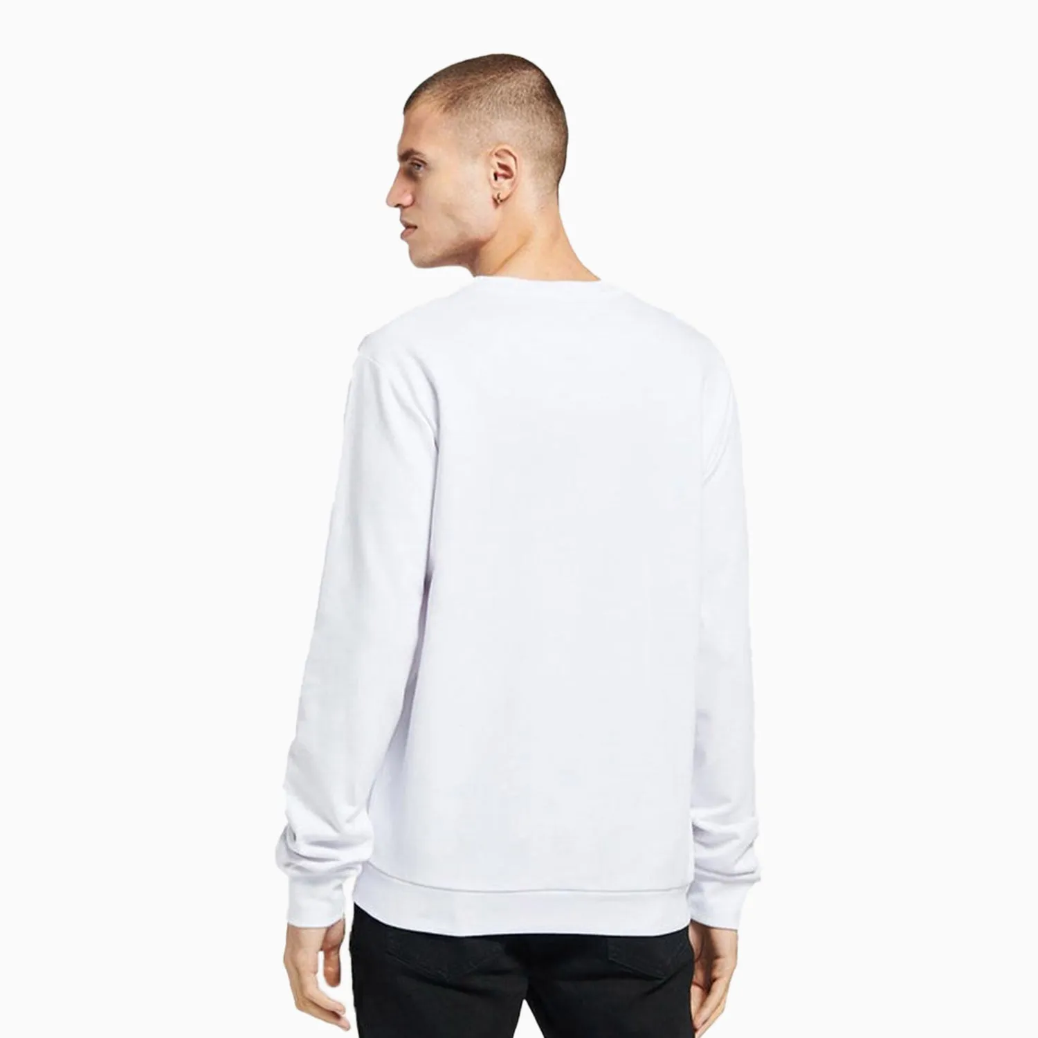 Men's Essential Long Sleeve Crew Neck Sweatshirt