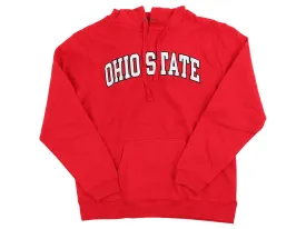 Men's Red Embroidered Arch Hoodie