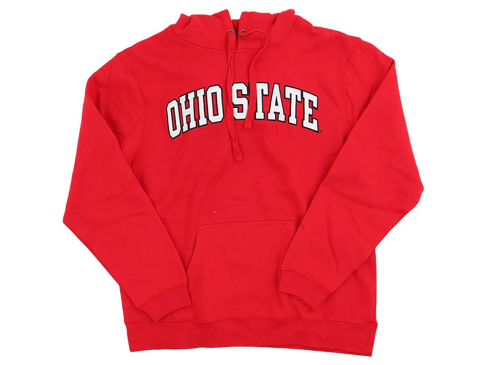 Men's Red Embroidered Arch Hoodie