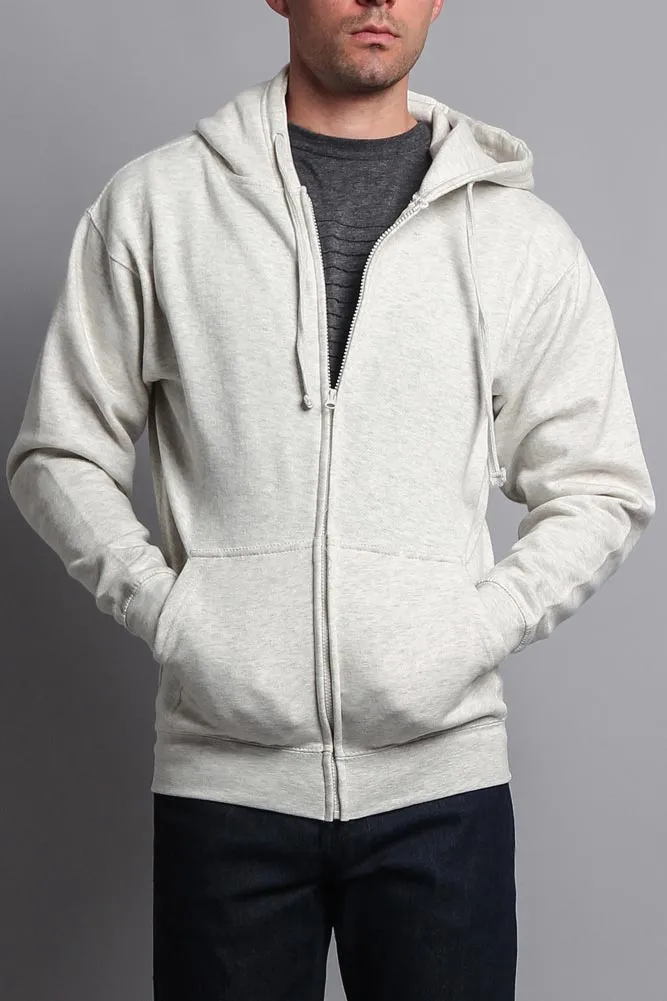 Premium Heavyweight Zip-Up Hoodie
