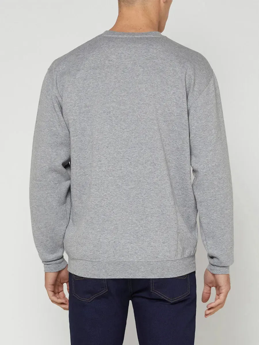 RM WILLIAMS Script Crew Neck Jumper - Men's - Grey
