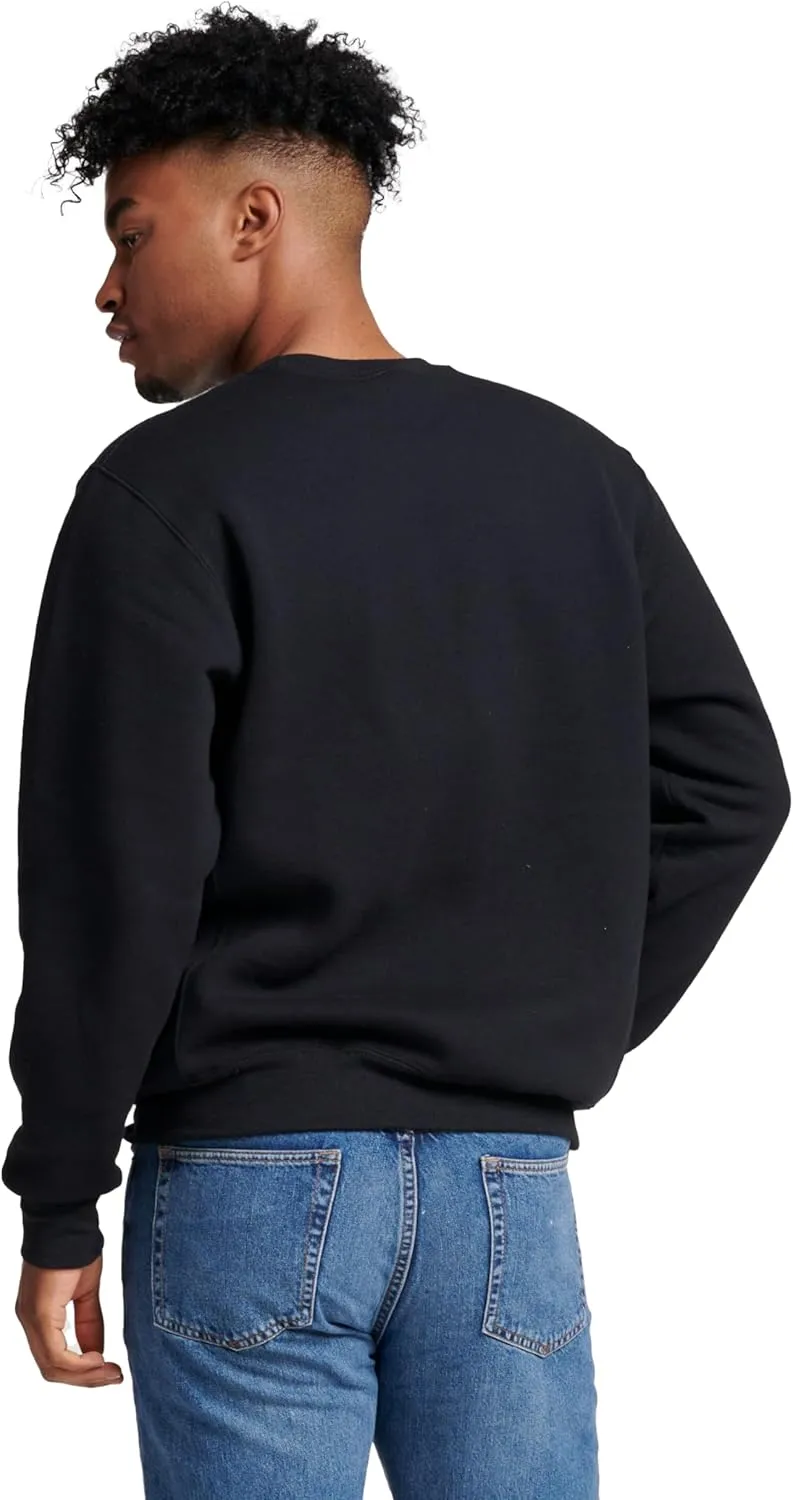 Russell Athletic Men's Dri-Power Fleece Sweatshirts, Moisture Wicking, Cotton Blend, Relaxed Fit, Sizes S-4x