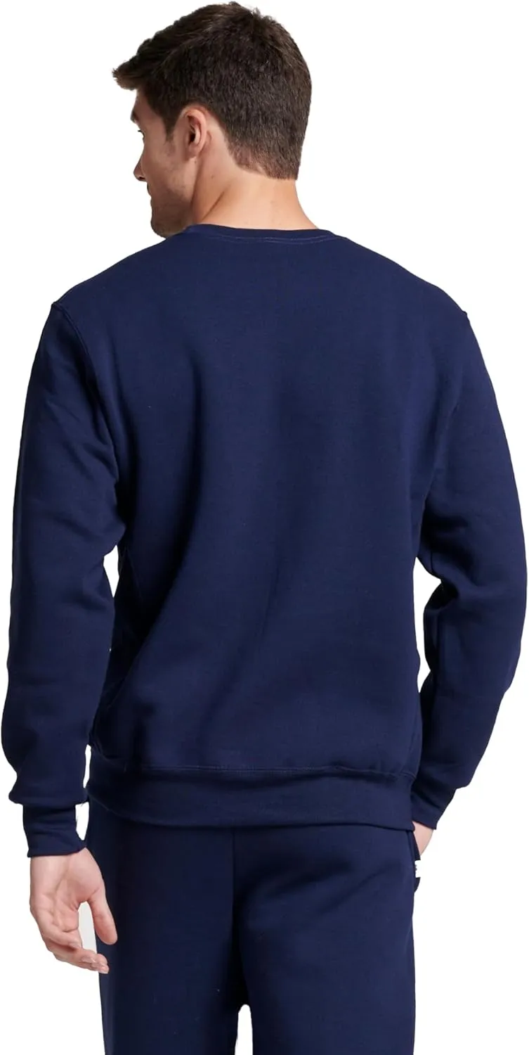 Russell Athletic Men's Dri-Power Fleece Sweatshirts, Moisture Wicking, Cotton Blend, Relaxed Fit, Sizes S-4x