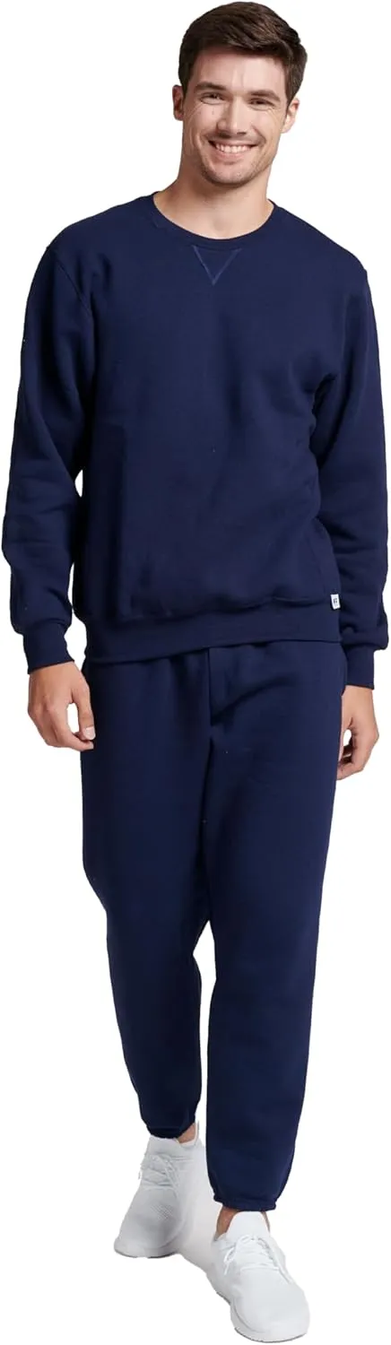 Russell Athletic Men's Dri-Power Fleece Sweatshirts, Moisture Wicking, Cotton Blend, Relaxed Fit, Sizes S-4x