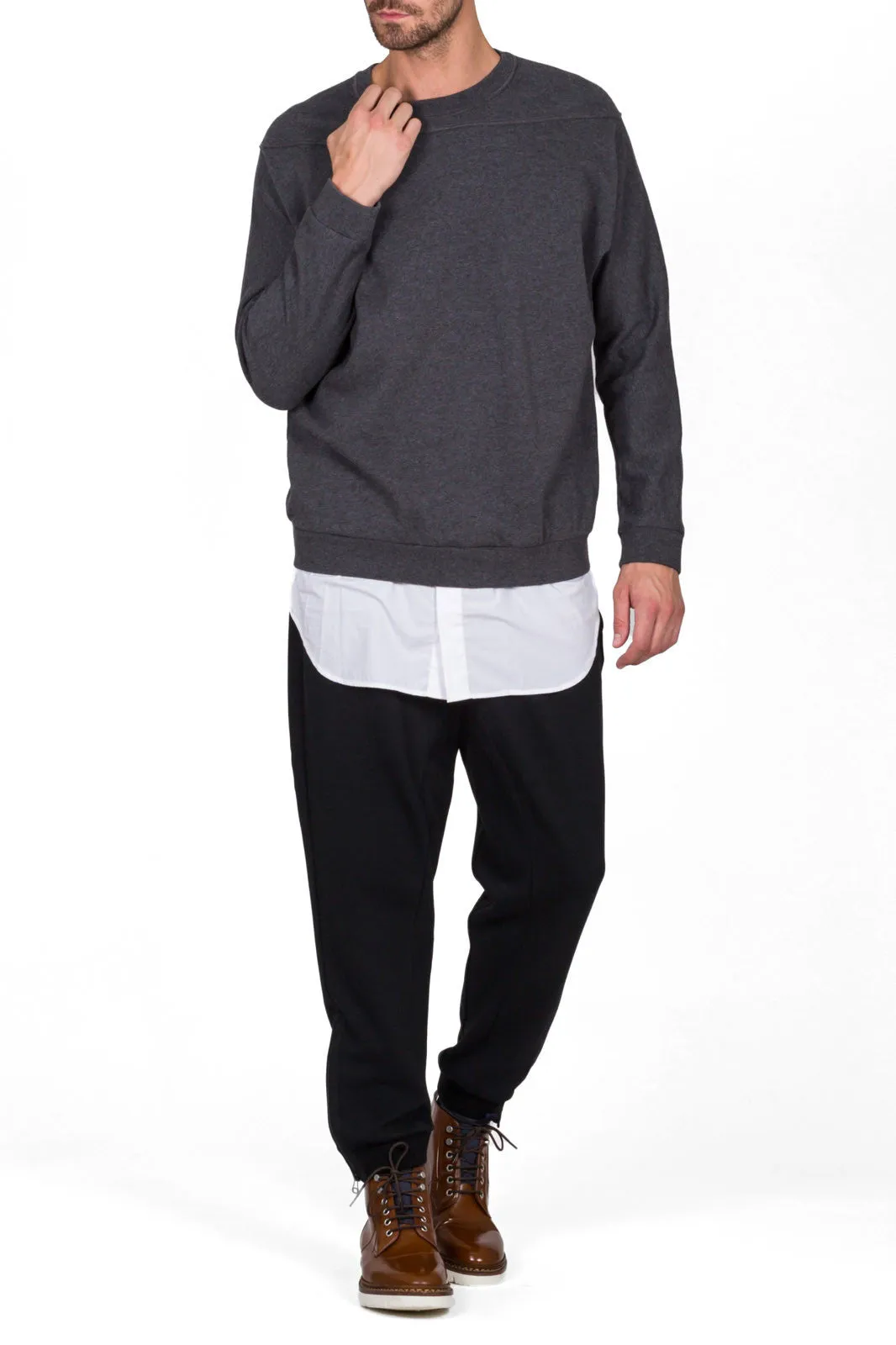 Shirt Tail Sweatshirt