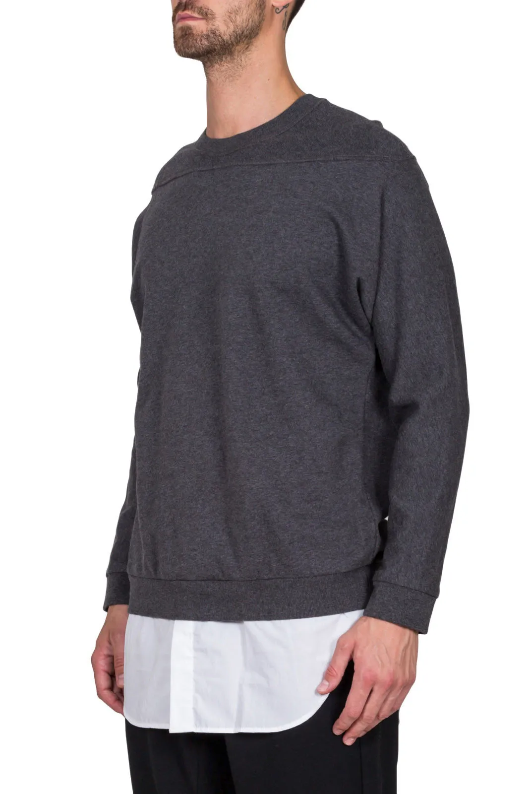 Shirt Tail Sweatshirt
