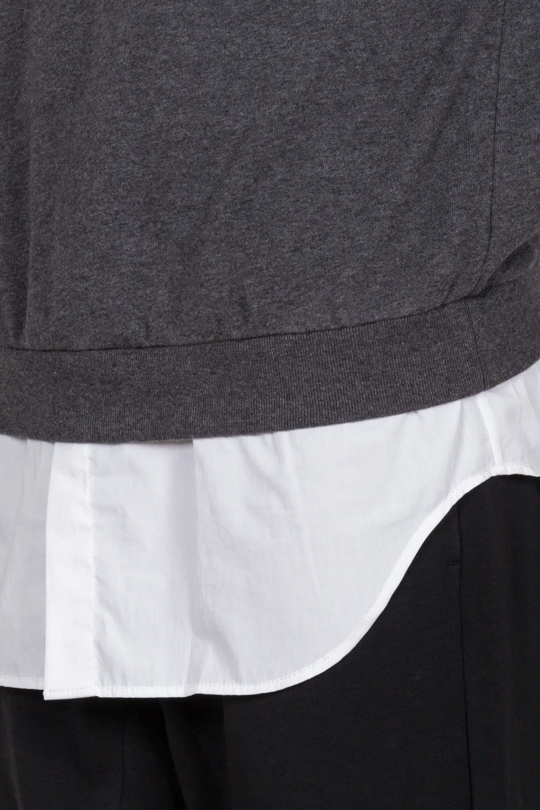 Shirt Tail Sweatshirt