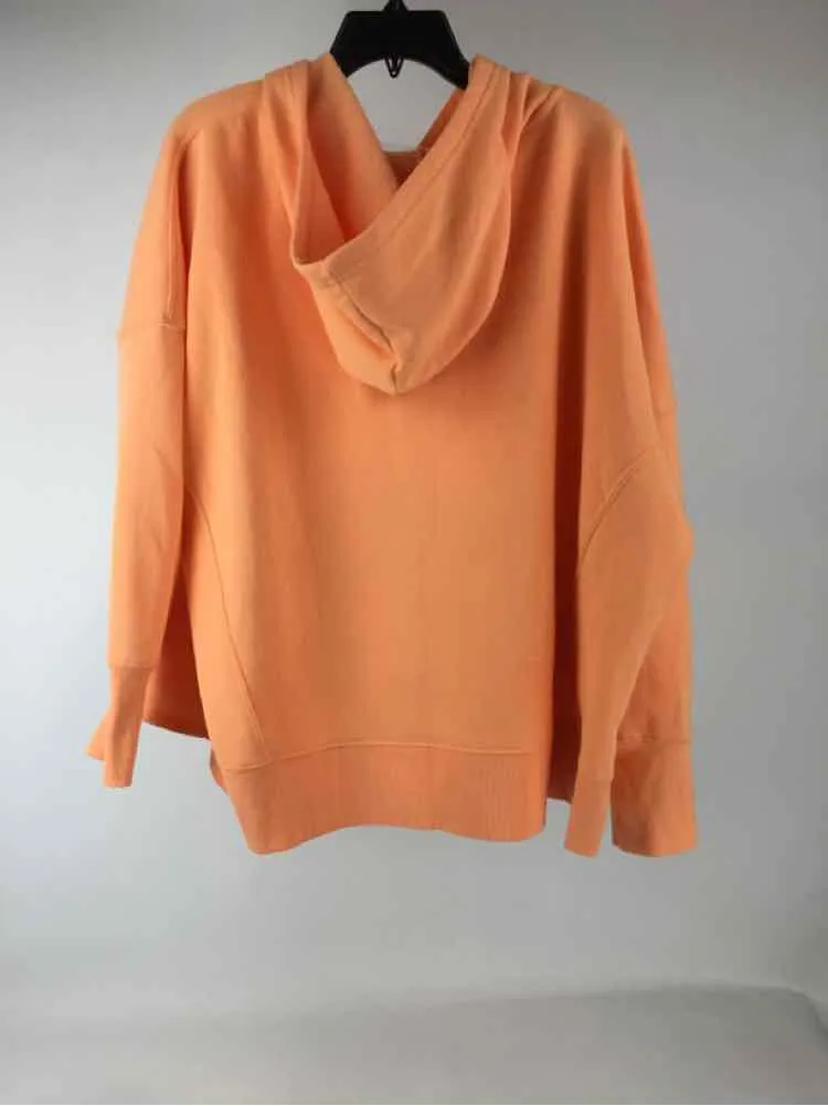 The Sweatshirt Project Women Size 1X Peach Hooded Sweatshirt