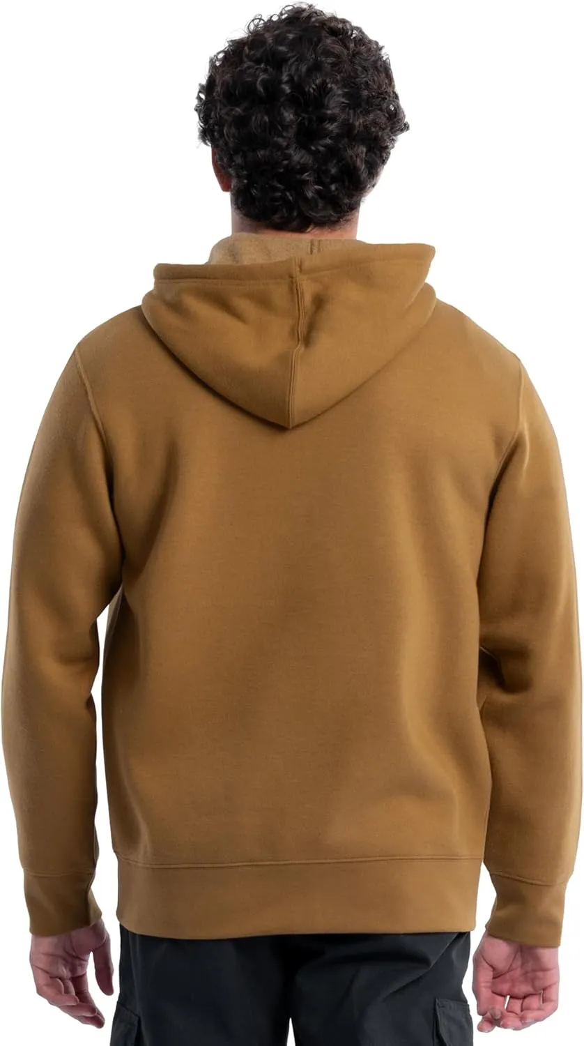 Wrangler Men's Full Zip Hooded Sweatshirt with Front Pouch Pocket